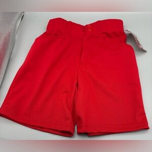 Vtg 90s Wilson Red Gym Shorts Mens Size S Athletic Made USA Polyester NOS W/Tags